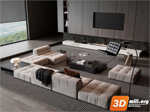 Sofa Minotti Skp Files 